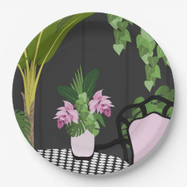 Prato De Papel Jardim de Mesa Medinilla