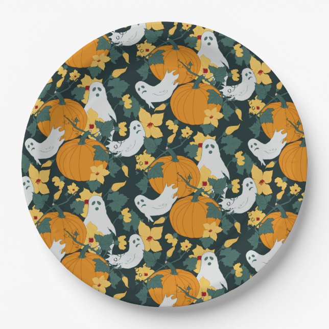 Prato De Papel Jardim Fantástico (Frente)