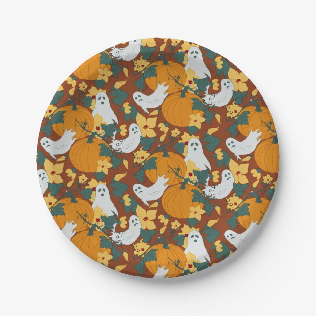 Prato De Papel Jardim Fantástico (Frente)