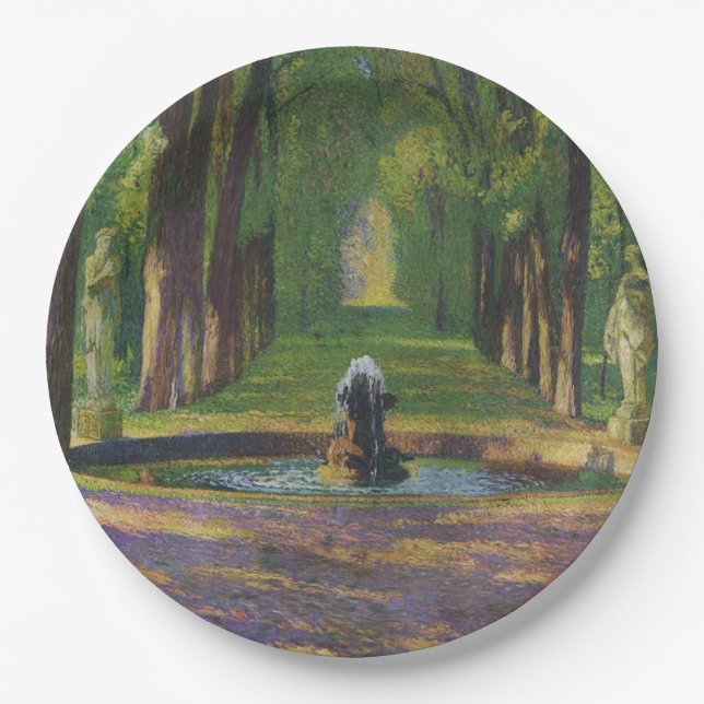 Prato De Papel Jardins do Palácio de Versalhes (França) (Frente)