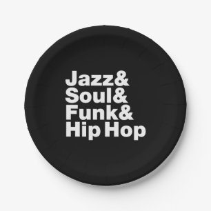 Prato De Papel Jazz & alma & funk & Hip Hop