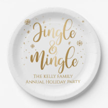 Jingle e Mingle Holiday Napkins