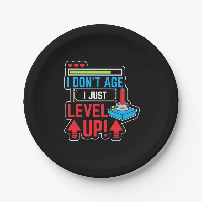 Prato De Papel Jogador I Simplesmente Alinhe (Frente)