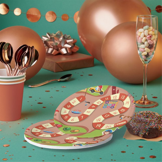 Prato De Papel Jogo de Corrida (Criador carregado)