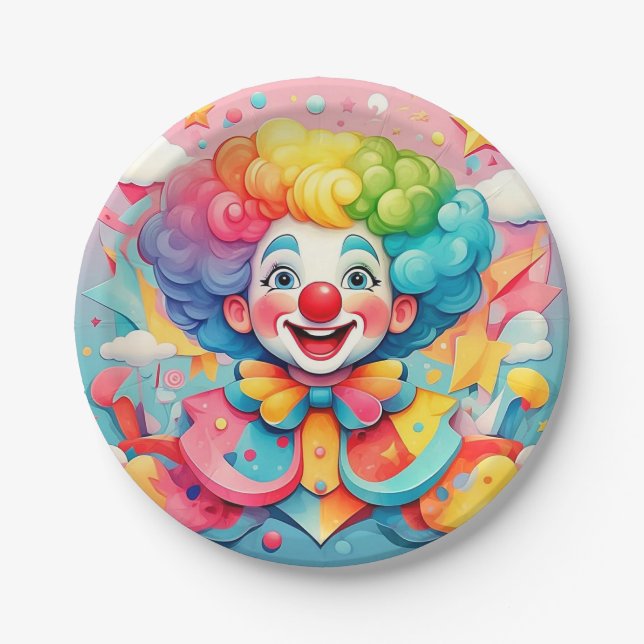 PRATO DE PAPEL " JOYFUL JESTER " (Frente)