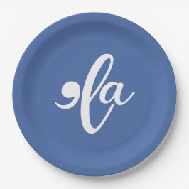 Prato De Papel Kamala Diz Seu Nome