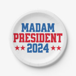 Prato De Papel Kamala Harris