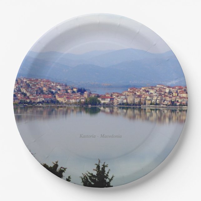 Prato De Papel Kastoria - Macedônia (Frente)