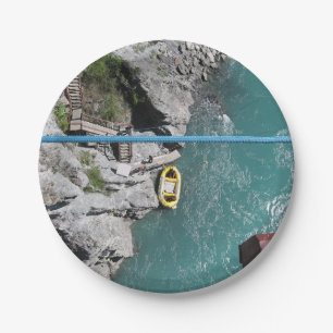 Prato De Papel Kawarau Bridge Bungy POV, Queenstown, Nova Zelândi