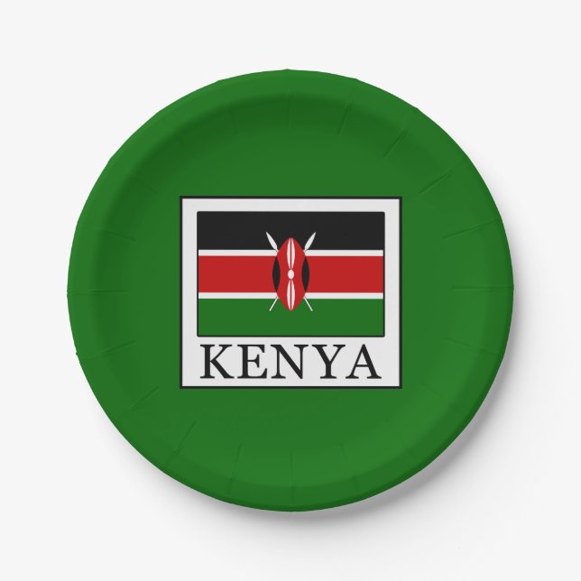 Prato De Papel Kenya (Frente)