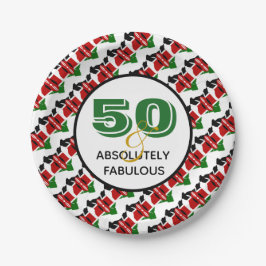 Prato De Papel KENYA 50 e celebração absolutamente fabulosa