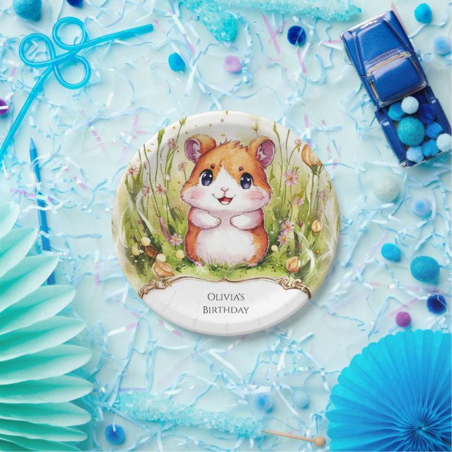 Prato De Papel Kids Whimsster Birthday (Festa)