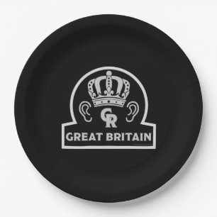 Prato De Papel King Charles British Royal Crown