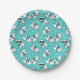 Prato De Papel KiniArt Cutieface Westies