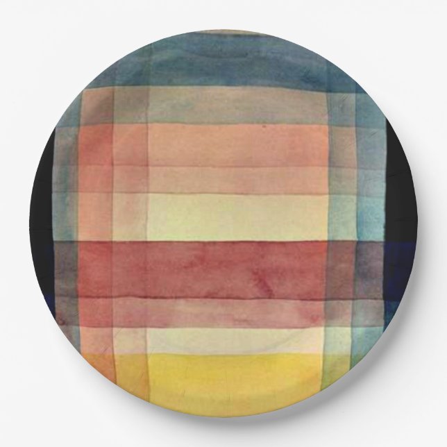 Prato De Papel Klee - Arquitetura da planície (Frente)