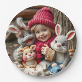 Prato De Papel Kuschelfreunde im Herbstzauber