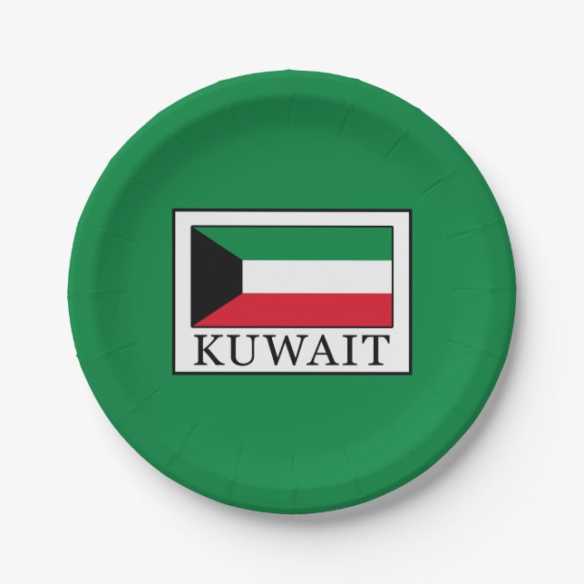 Prato De Papel Kuwait (Frente)