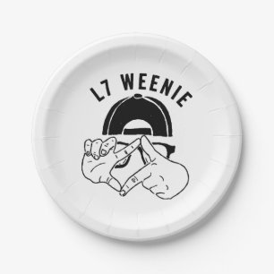 Prato De Papel L7 Weenie