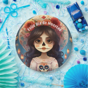 Prato De Papel 🌹 La Calavera Catrina: Blossomas da Vida 🌹