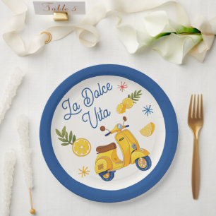 Prato De Papel La Dolce Vita Festa na Costa Amalfi