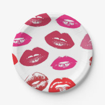 Lábios-Kissable (Lábios-Kissing, Lábio Vermelho e
