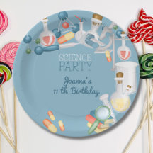 Laboratório de ciência e festa de aniversário de e