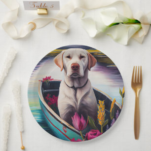 Prato De Papel Labrador ao Remo: Uma Aventura Cênica