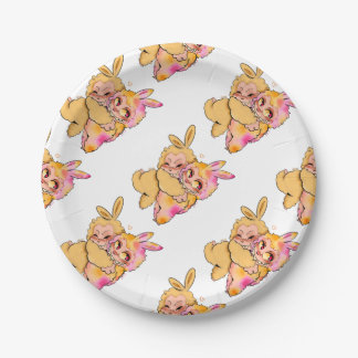 Prato De Papel Labubu