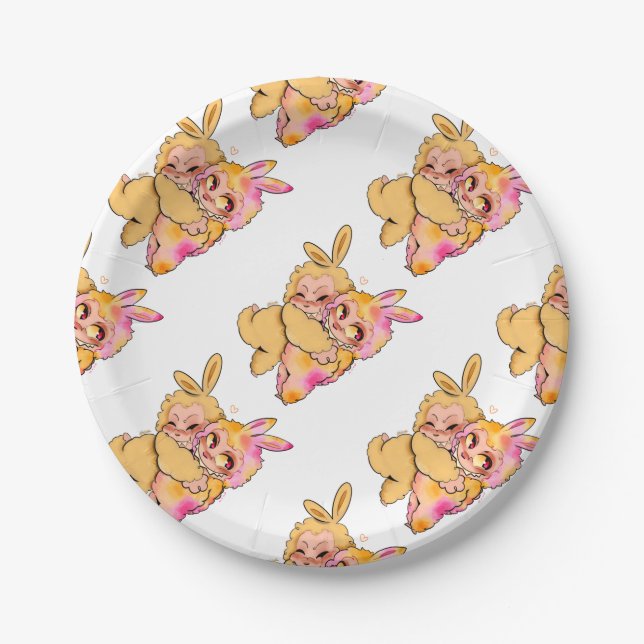 Prato De Papel Labubu (Frente)