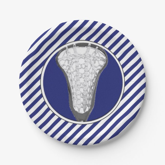 Prato De Papel Lacrosse (Frente)