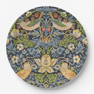 Prato De Papel Ladrão de Morango Morris Azul Marinho Arte Fina Vi