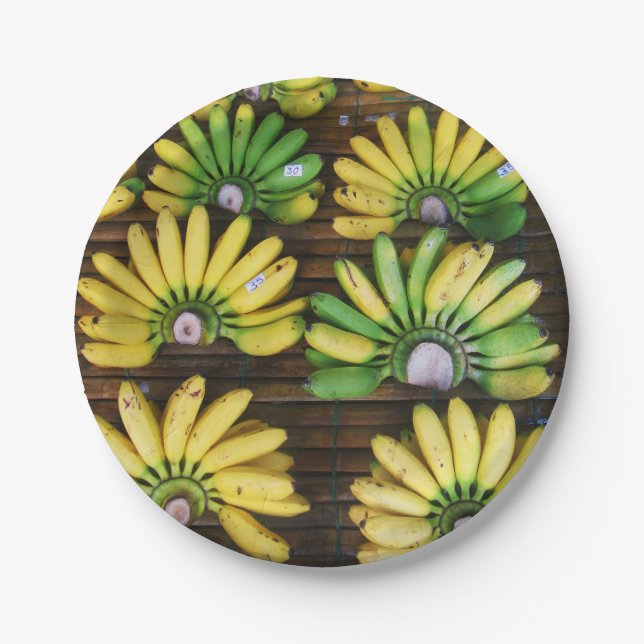 Prato De Papel Lady Finger Bananas ~ Ovo Banana (ก ล้ ว ย ไ ข่) (Frente)