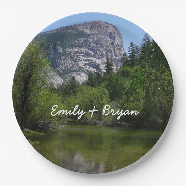 Prato De Papel Lago Espelho I no Parque Nacional de Yosemite (Frente)