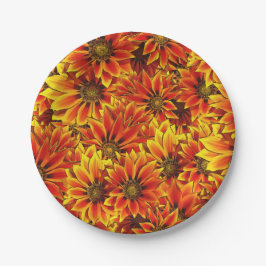 Prato De Papel Laranja