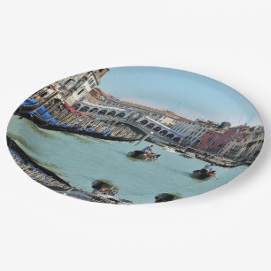 Prato De Papel ldp RIALTO BRIDGE - Veneza - Canal Grande