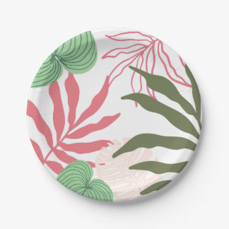 Prato De Papel Leaf plate