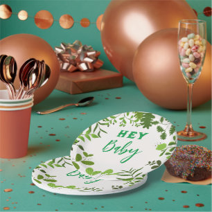 Prato De Papel Leafs impressão