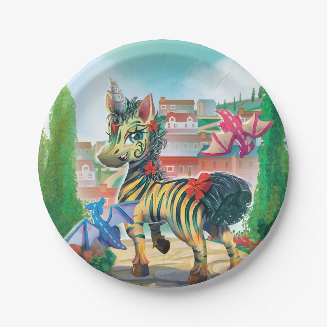 Prato De Papel Lee Neigh Paper Plate (Frente)