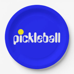 Prato De Papel Legal retrorreflector PICKLEBALL Texto brilhante A