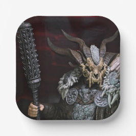 Prato De Papel Legal templo medieval