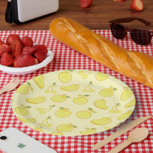 PRATO DE PAPEL LEMON GOODESS