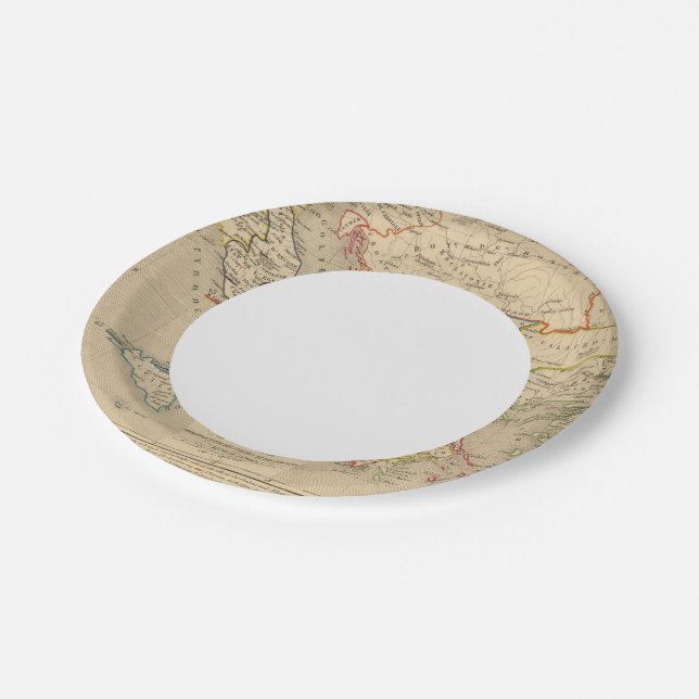 Prato De Papel L'Empire d'Orient, l'Italie, 1200 a 1300 (Inclinado)