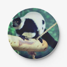 Prato De Papel Lemur