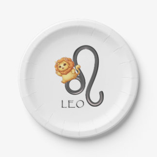 Prato De Papel Leo Paper Plates