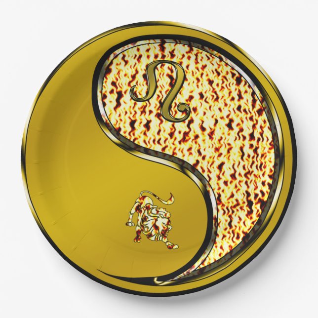 Prato De Papel Leo the Lion (Frente)