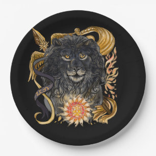 Prato De Papel Leo~zodiac