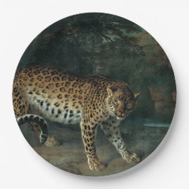 Prato De Papel Leopardese (por Jean-Baptiste Oudry)