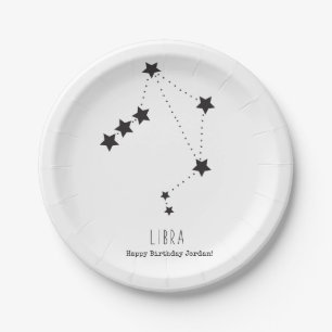 Prato De Papel Libra - Nome Personalizado Pasta de Papel Anivers