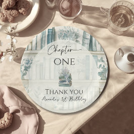 Prato De Papel Library Chapter ONE Blue Boy Book 1st Birthday