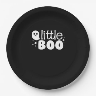 Prato De Papel Lil Boo Halloween Estilo Vintage
